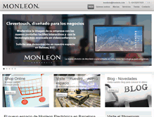 Tablet Screenshot of monleon.com